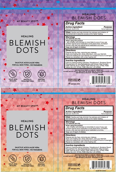 Carton (Blemish Dots  Healing (16 Patches 0.61 0.65))